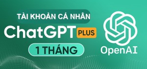 ChatGPT Plus cá nhân 1 tháng - Tài khoản